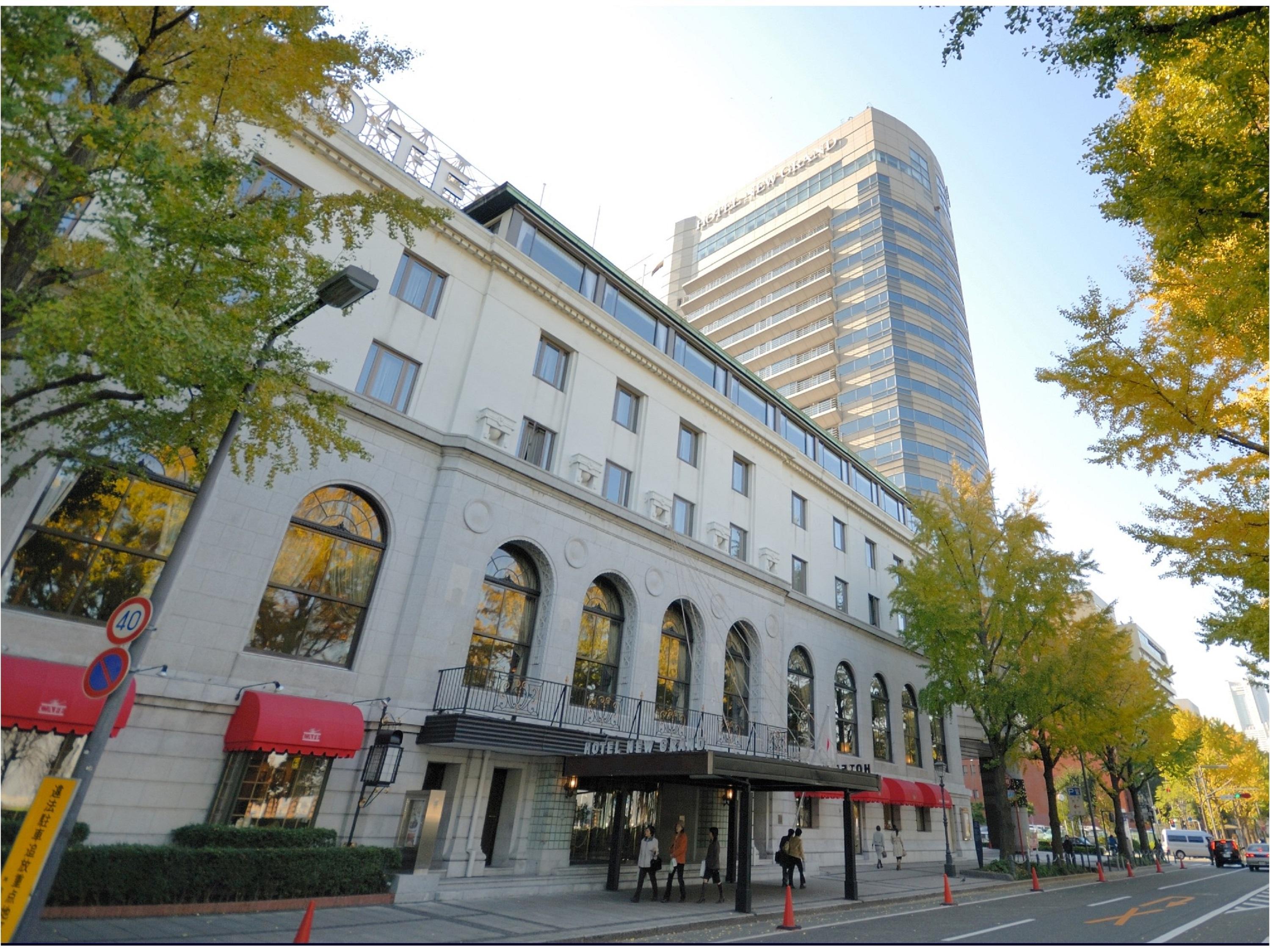 Hotel New Grand Yokohama  Exterior foto The main entrance of the hotel